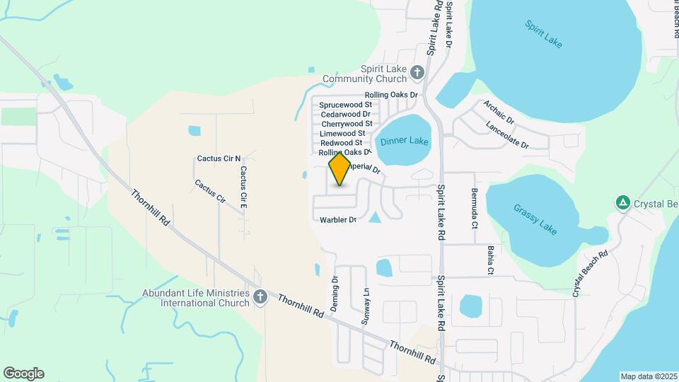 3990 Warbler Dr Map and Location Details