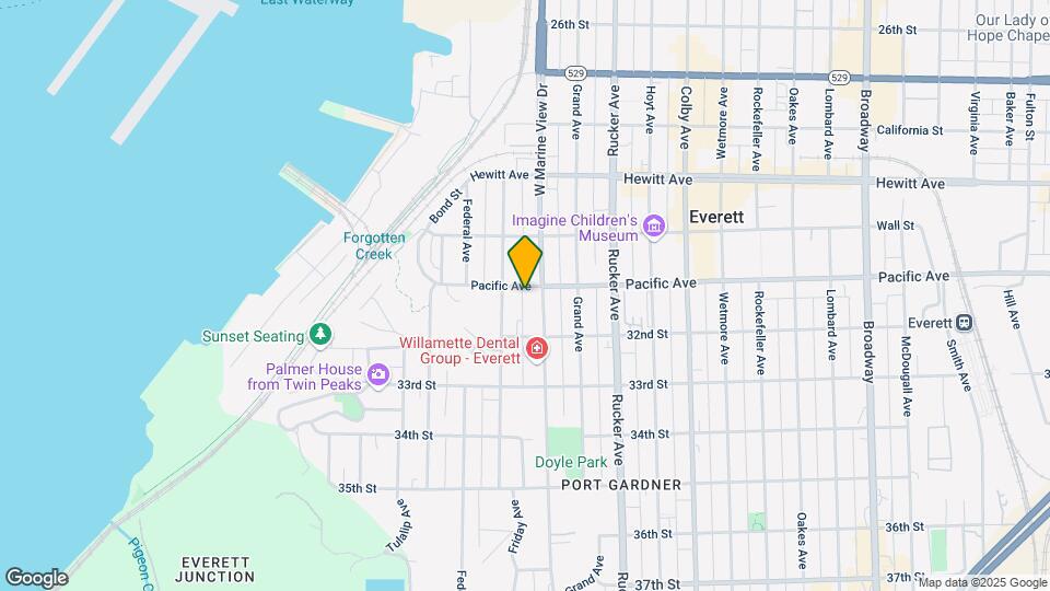 1114 Pacific Ave Mapa y Detalles de la Ubicación