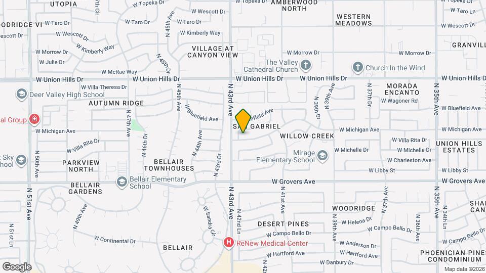 4226 W Michigan Ave Map and Location Details