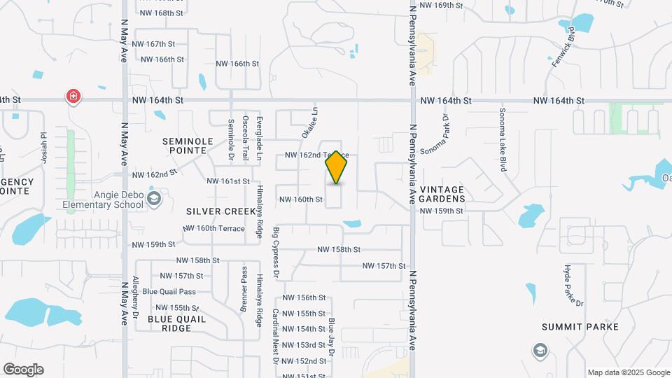 16109 Panther Way Map and Location Details