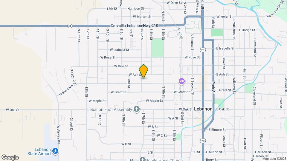 591 W Sherman St Map and Location Details