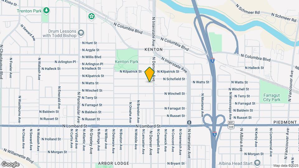 2031 N Watts St Mapa y Detalles de la Ubicación
