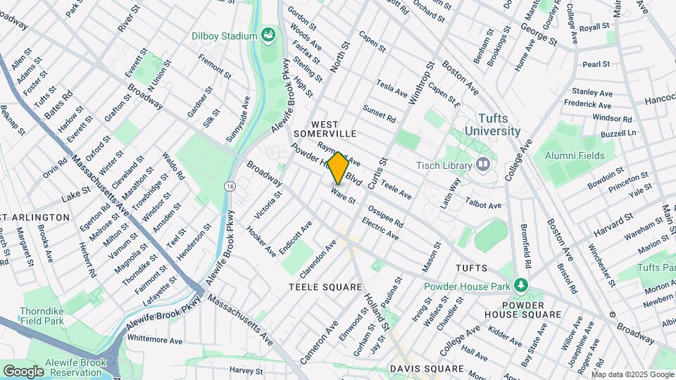 35 Ware St-Unit -1 Map and Location Details