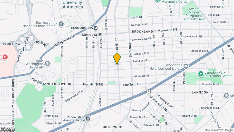 3018-3012 12th St NE Map and Location Details