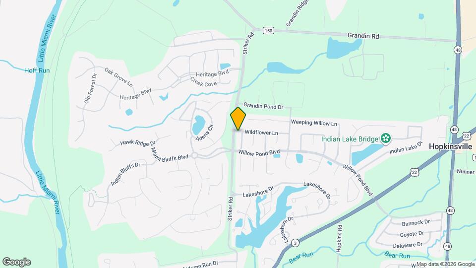 1120 Wild Flower Ln Mapa y Detalles de la Ubicación