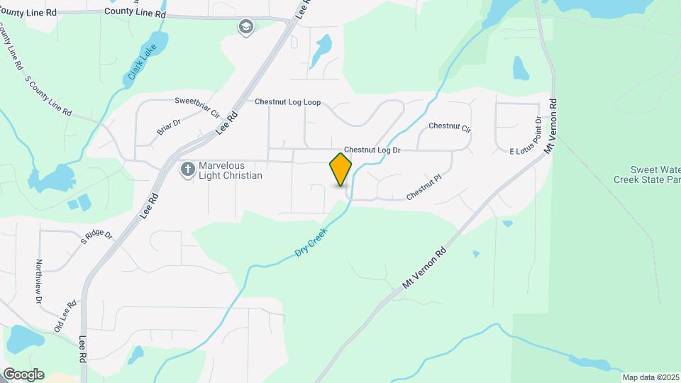 2152 Cedar Creek Ln Map and Location Details