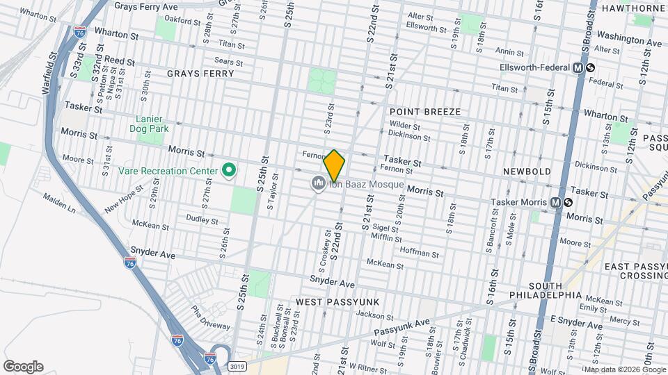 2222 Watkins St Mapa y Detalles de la Ubicación