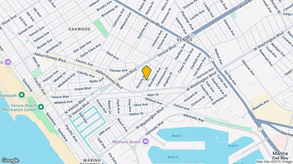 603 Boccaccio Ave Mapa y Detalles de la Ubicación