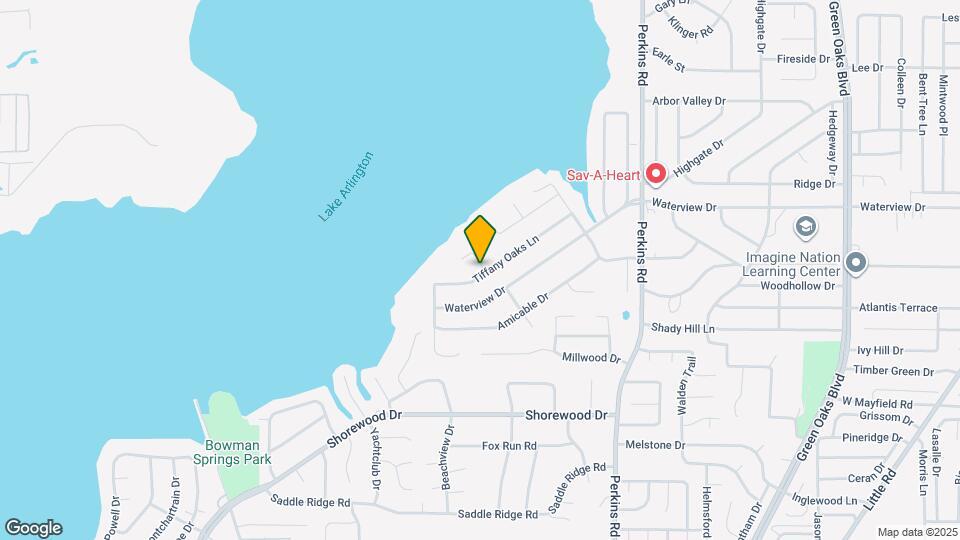 6301 Tiffany Oaks Ln Map and Location Details