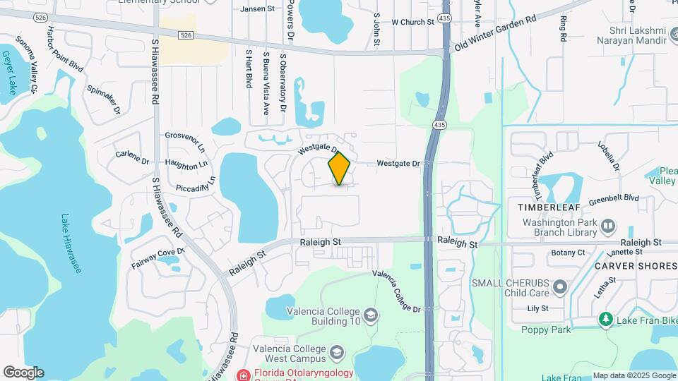 6004 Westgate Dr Map and Location Details