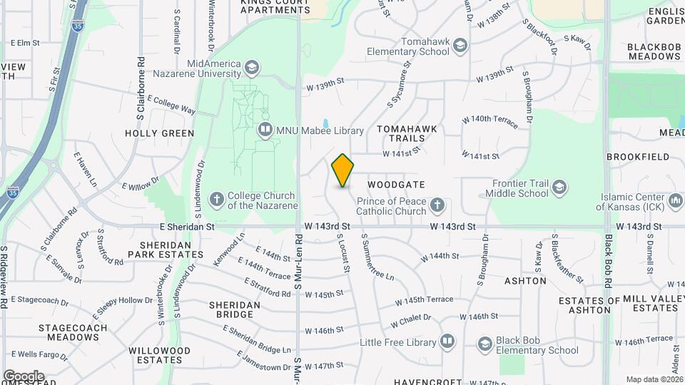 14128 S Summertree Ln, Unit 1120 Map and Location Details