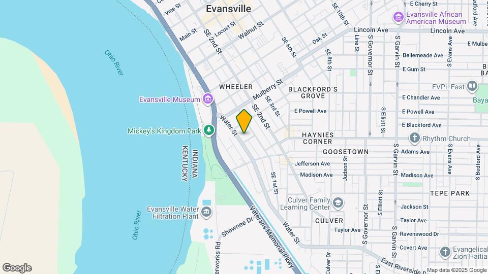 720 SE Riverside Dr Map and Location Details