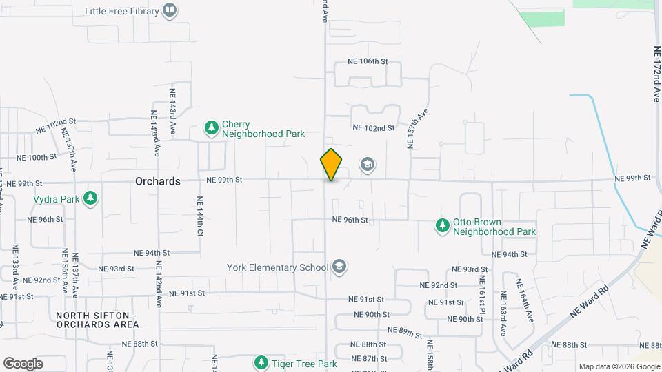 9811 NE 152nd Ave Mapa y Detalles de la Ubicación