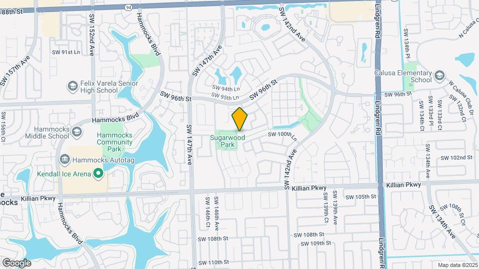 9862 SW 145th Pl Map and Location Details