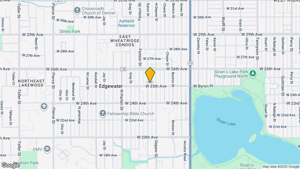 2500 Eaton St Map and Location Details