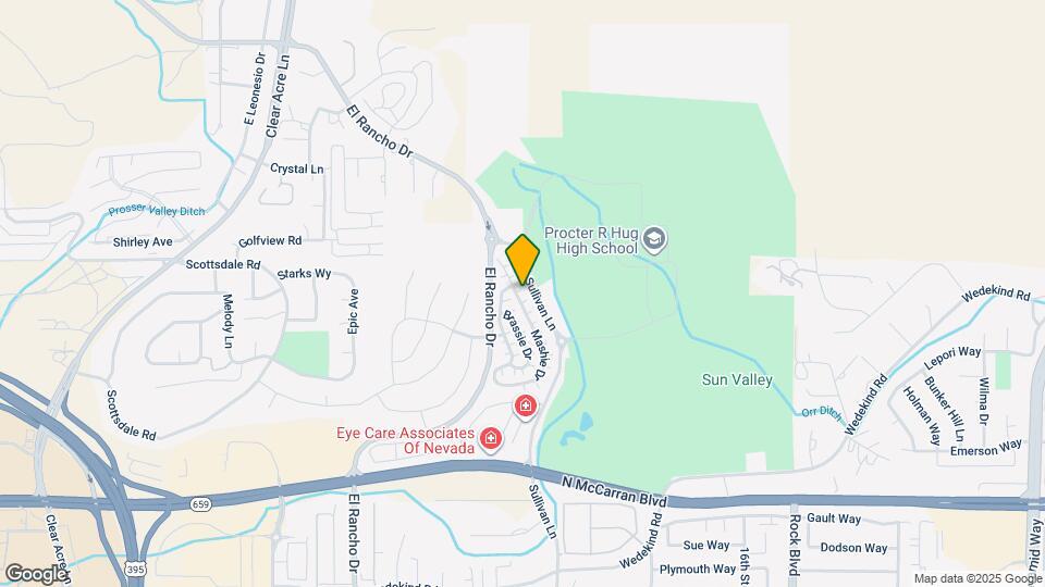 3550 Mashie Dr Map and Location Details