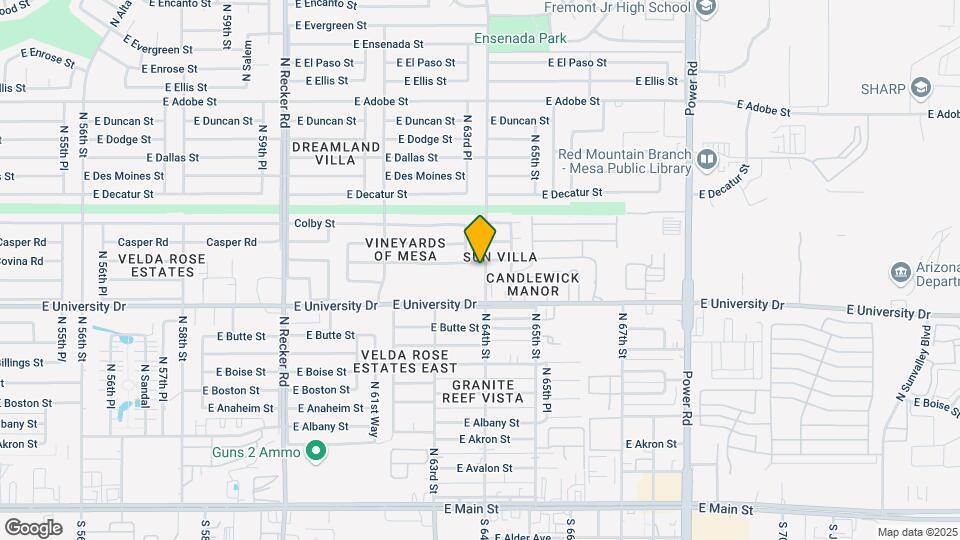 444 N 64th St Map and Location Details