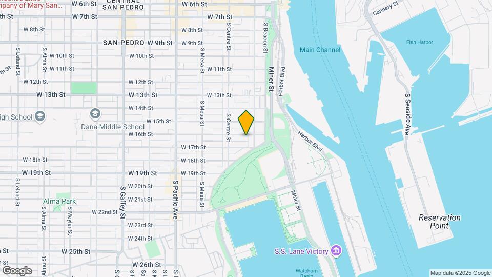 231 W 16th St Map and Location Details