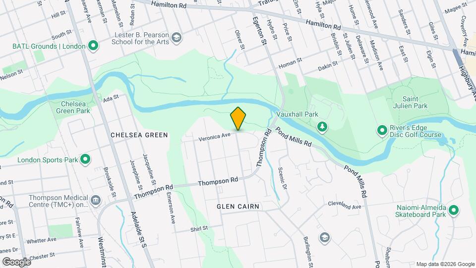 80 King Edward Ave Map and Location Details