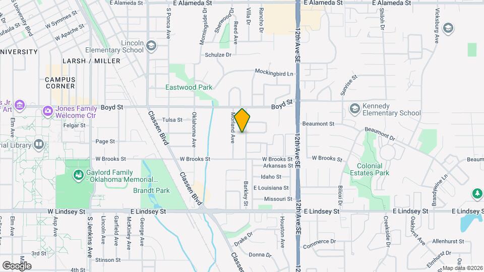 1502 Barkley St Map and Location Details