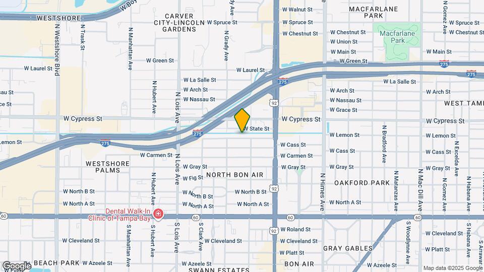 3909 W Lemon St Map and Location Details
