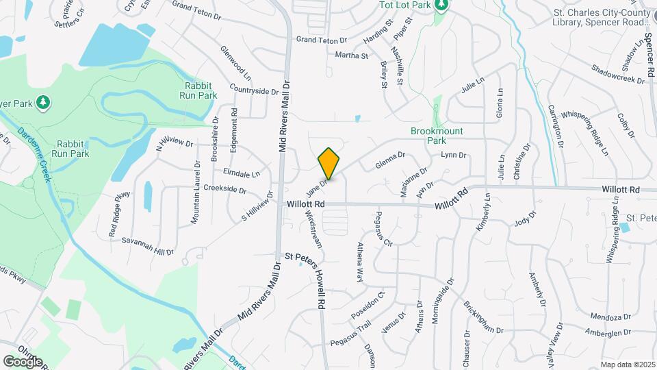 93 Jane Dr Map and Location Details