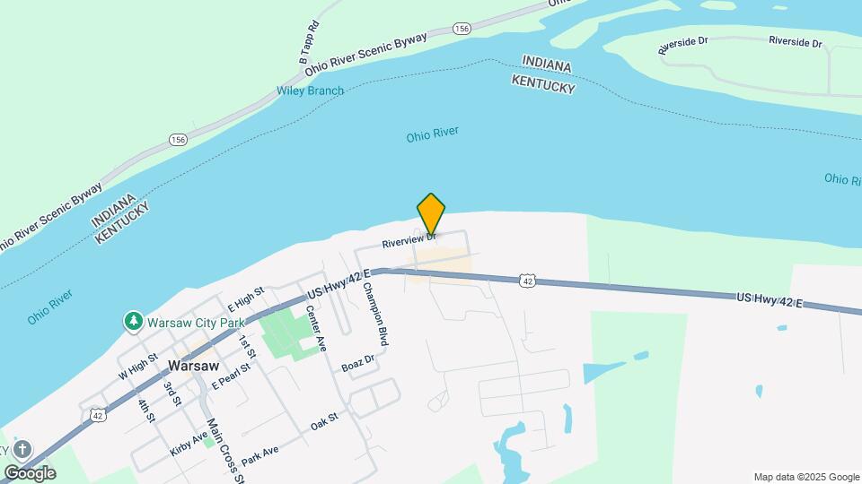 204 Riverview Dr Map and Location Details