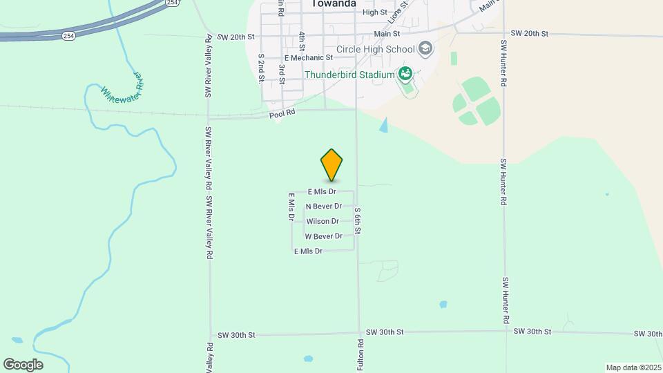 615 N Mills Dr Map and Location Details