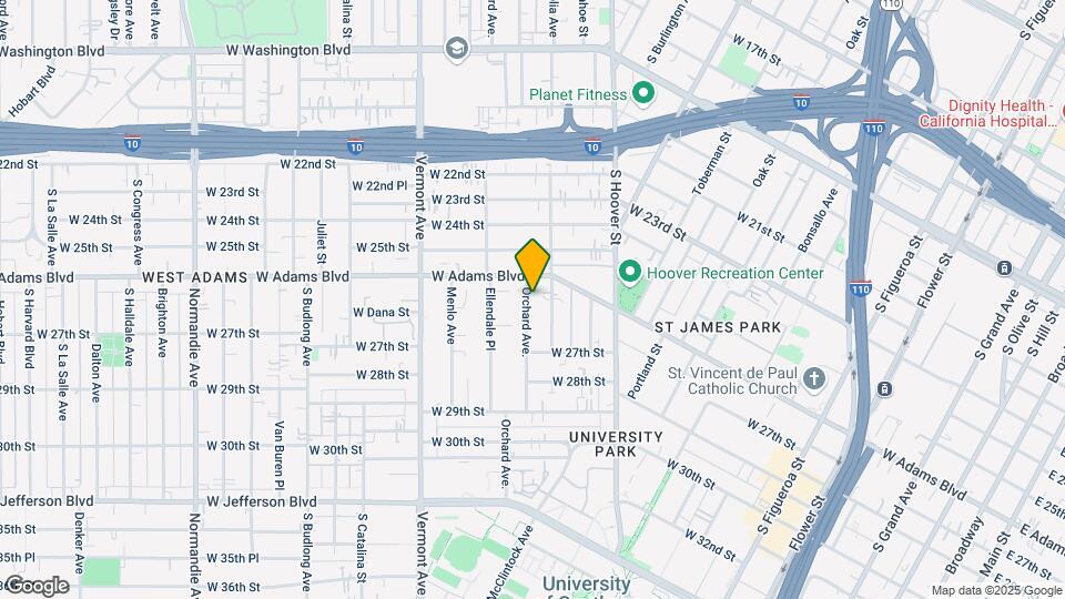 2620 Orchard Ave Map and Location Details