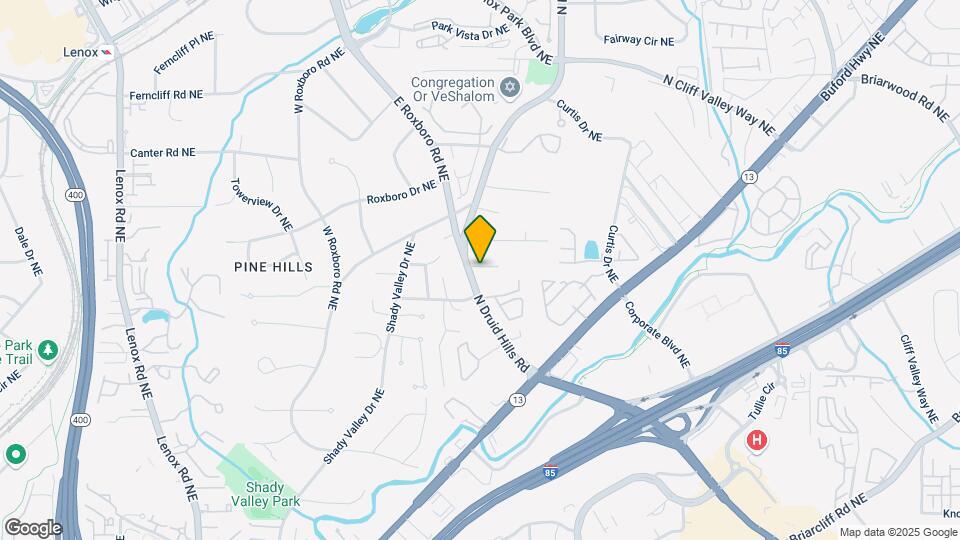 1127 Ashton Bluff Dr NE Map and Location Details