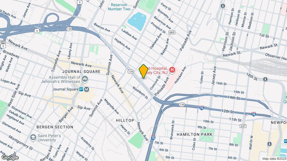 378 BALDWIN Ave Map and Location Details