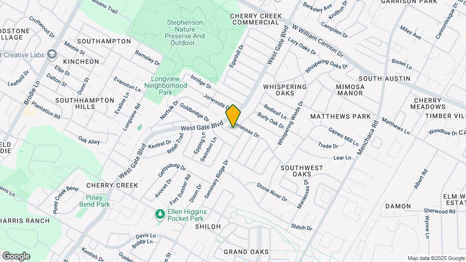 2606 Aylesbury Ln Mapa y Detalles de la Ubicación