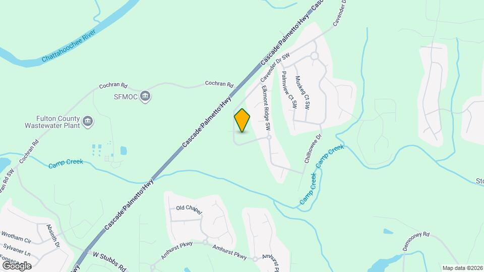 2988 Cherohala Pt SW Mapa y Detalles de la Ubicación