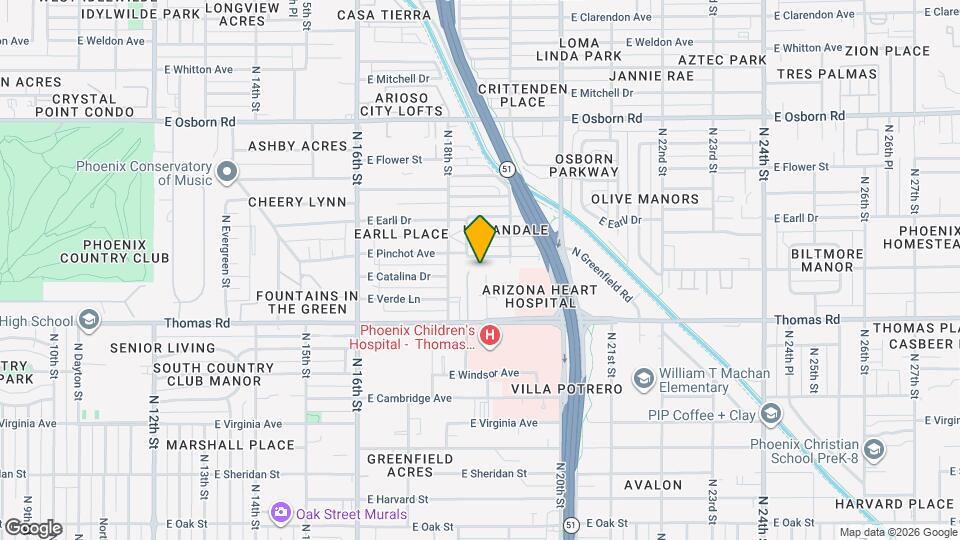 Phoenix Scholar House Map and Location Details