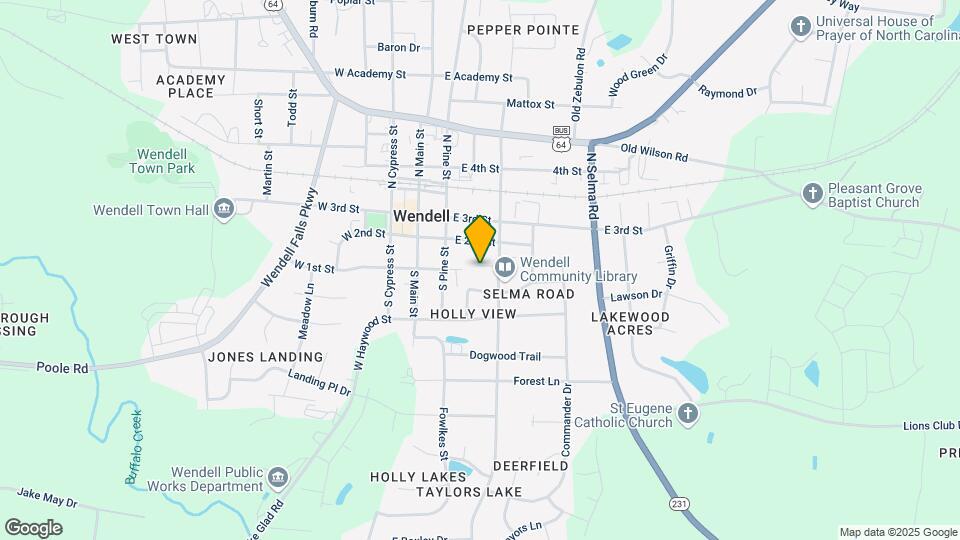 210-212 S Hollybrook Rd Map and Location Details