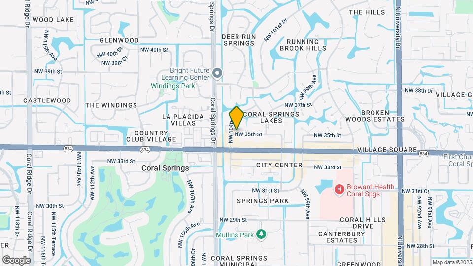 10377 NW 35th St-Unit -10377 Map and Location Details