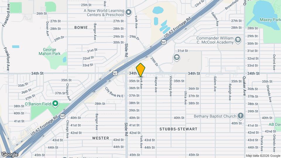 5102 35th St Map and Location Details