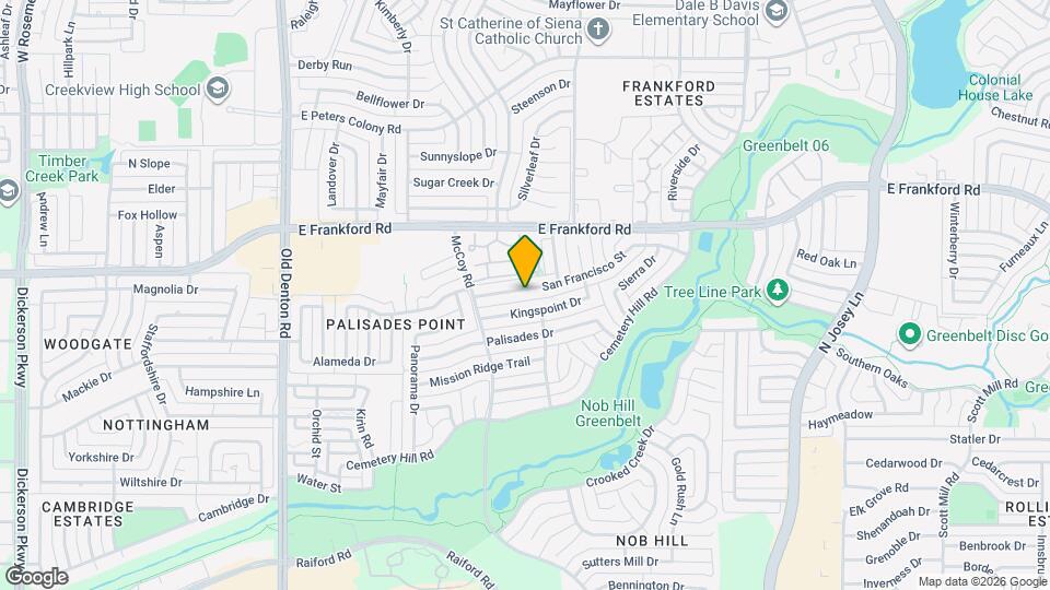 1624 San Francisco St Map and Location Details