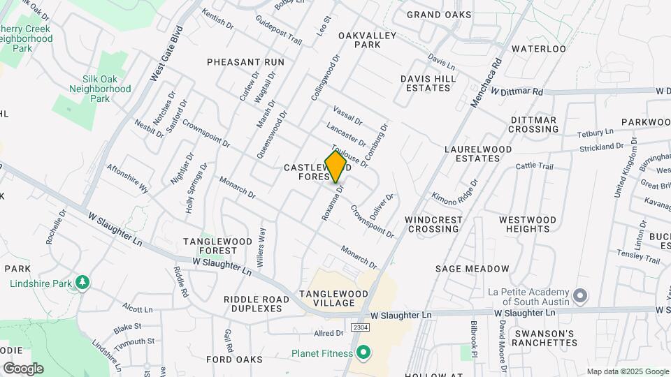 9312 Roxanna Dr Map and Location Details