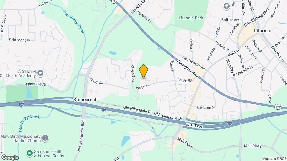 2713 Evans Mill Dr Map and Location Details