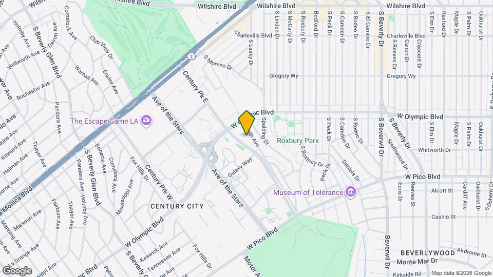 2170 Century Pk E Map and Location Details