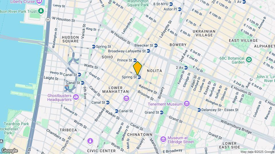 226-230 Lafayette St Map and Location Details