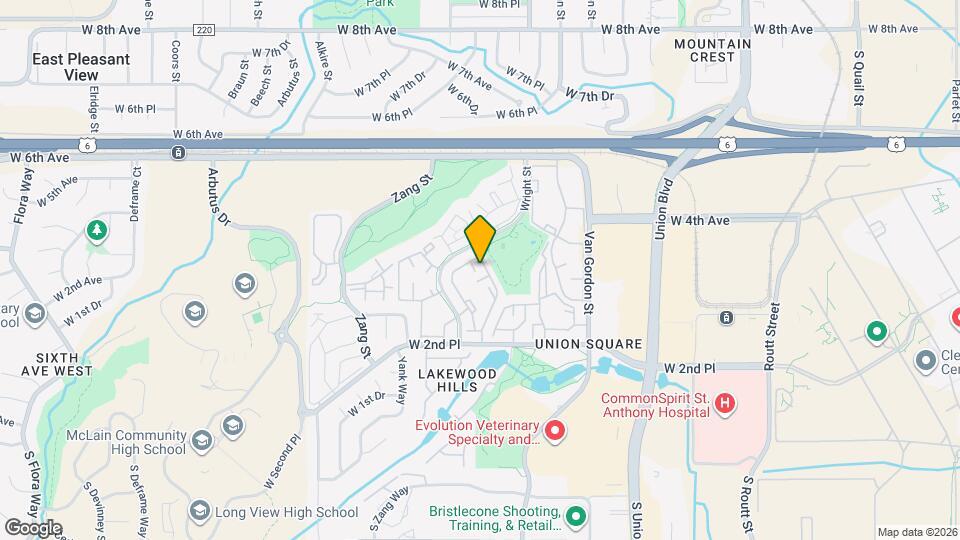 420 Wright St Map and Location Details