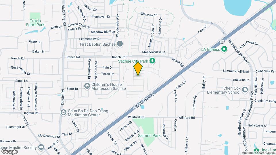 4117 Bullwhip Creek Ln Map and Location Details