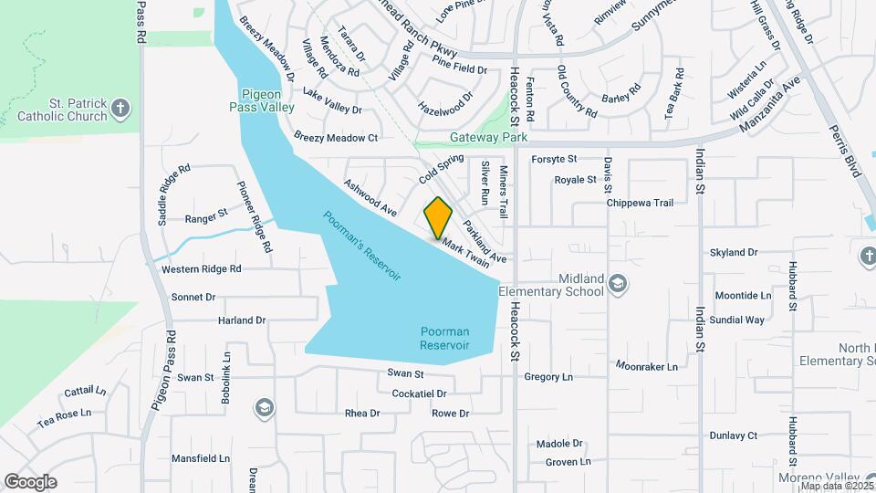 23805 Mark Twain Map and Location Details