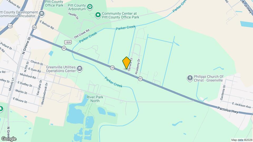 1061 Pactolus Hwy Map and Location Details