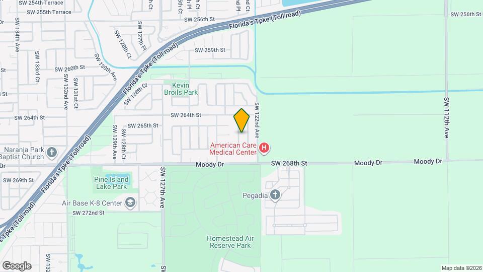 26543 SW 122nd Pl Map and Location Details
