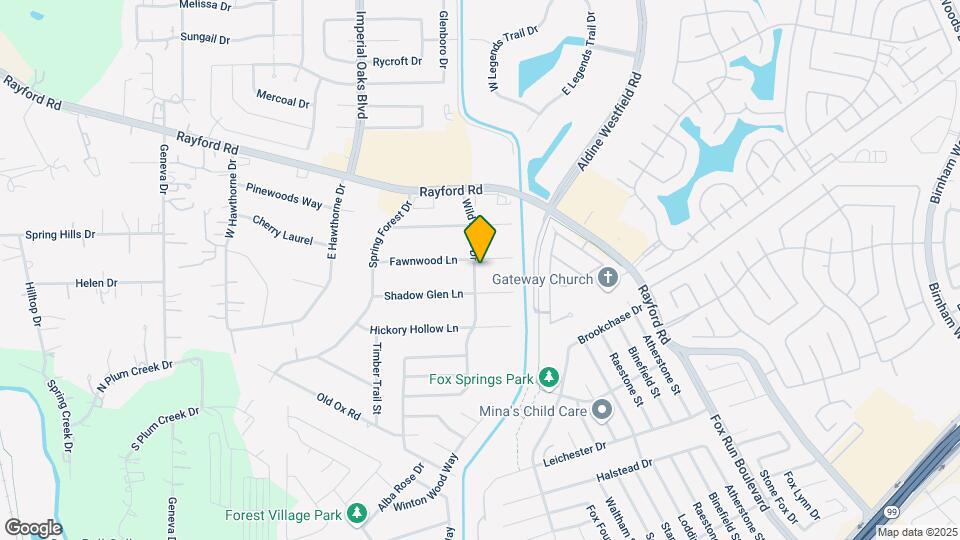 2402 Fawnwood Ln Map and Location Details