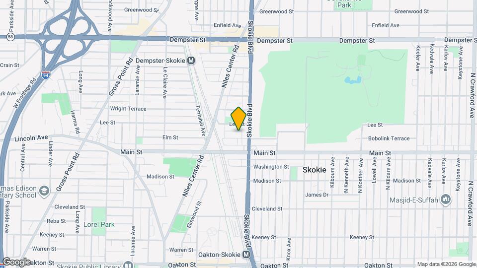 4820 Elm St Map and Location Details