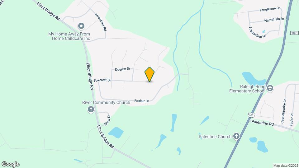 843 Foxcroft Dr Map and Location Details